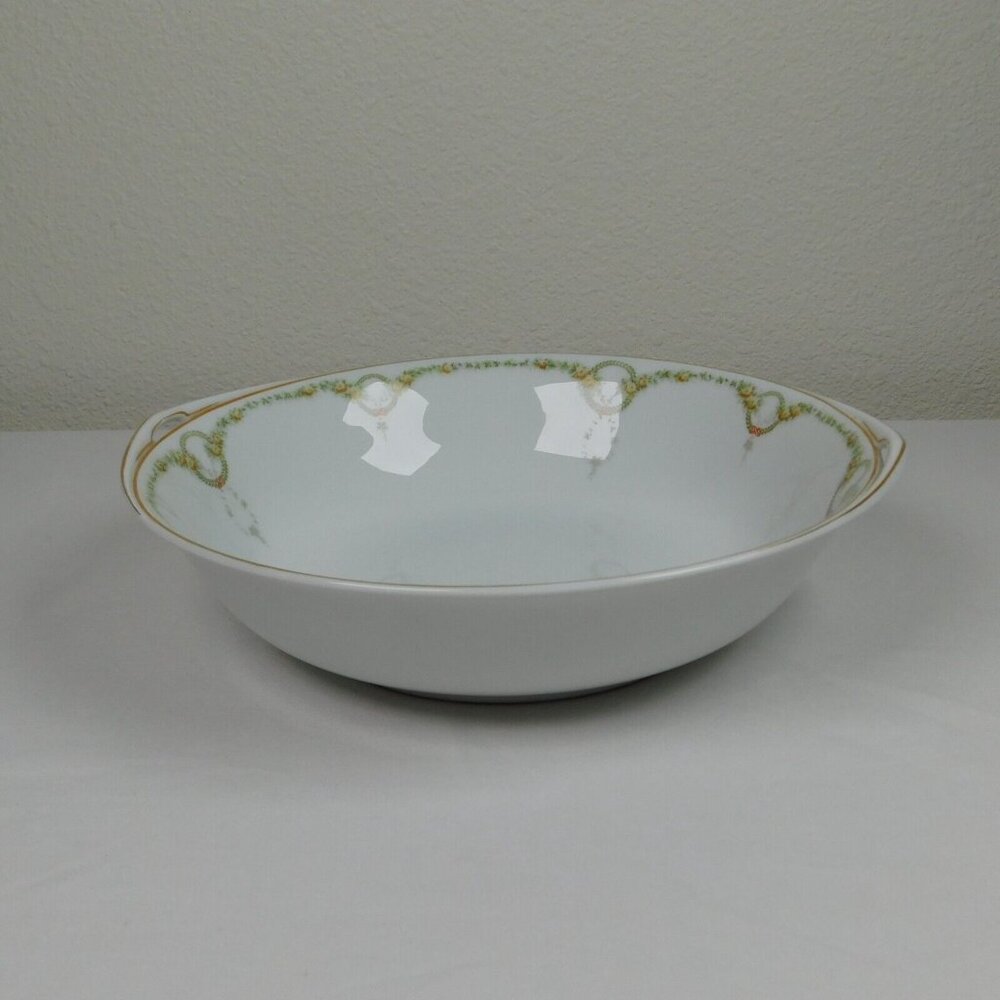 Rosenthal Donatello Briar Rose Fine China Vegetable Bowl 9 5/8" Vintage Germany - Picture 2 of 8